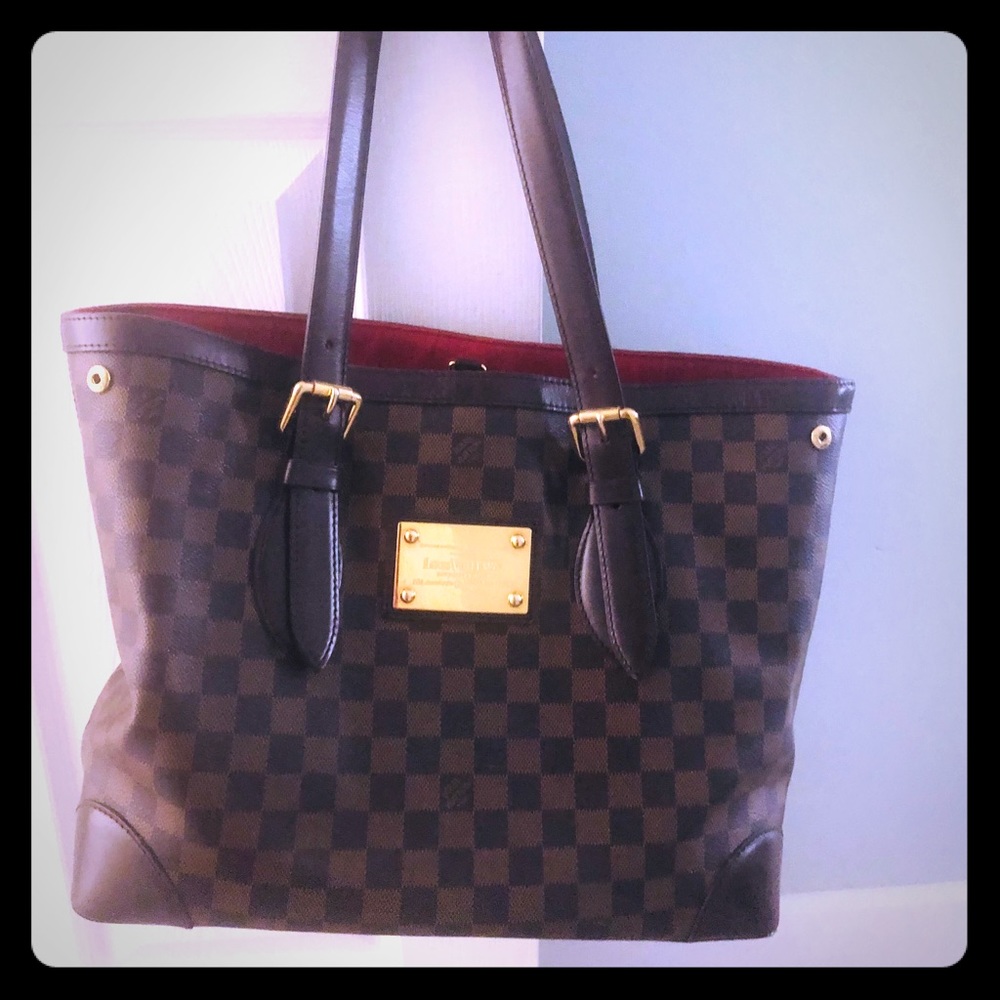 Louis Vuitton Damier Ebene Shoulder Bag- GM